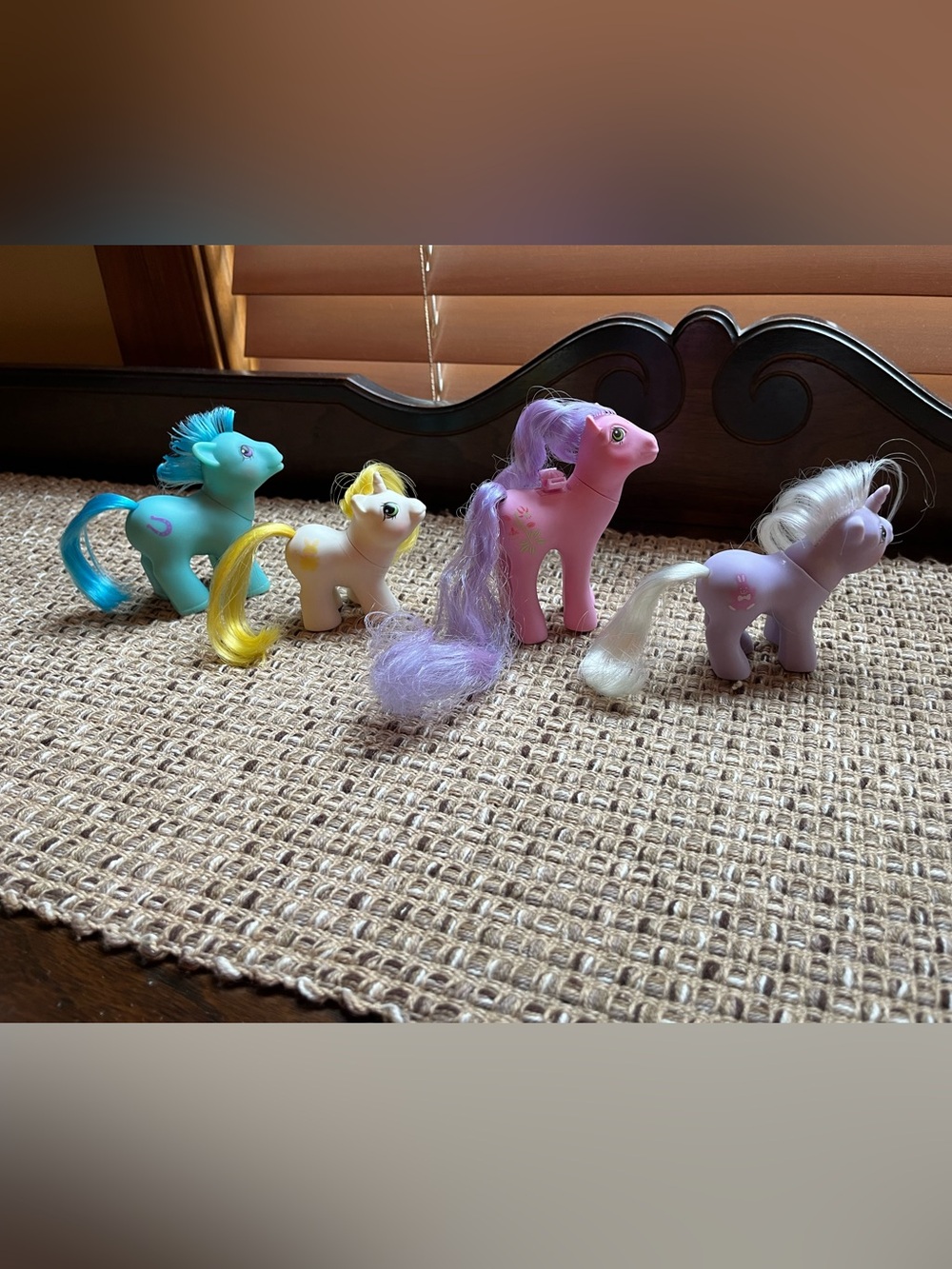 My Little Pony Vintage Lot. Baby Lucky Tattles Lily Baby Noddins